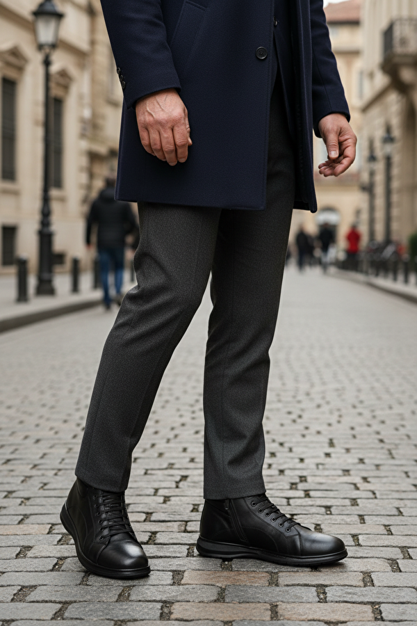 YAYLIM 5PR Siyah Erkek Bot