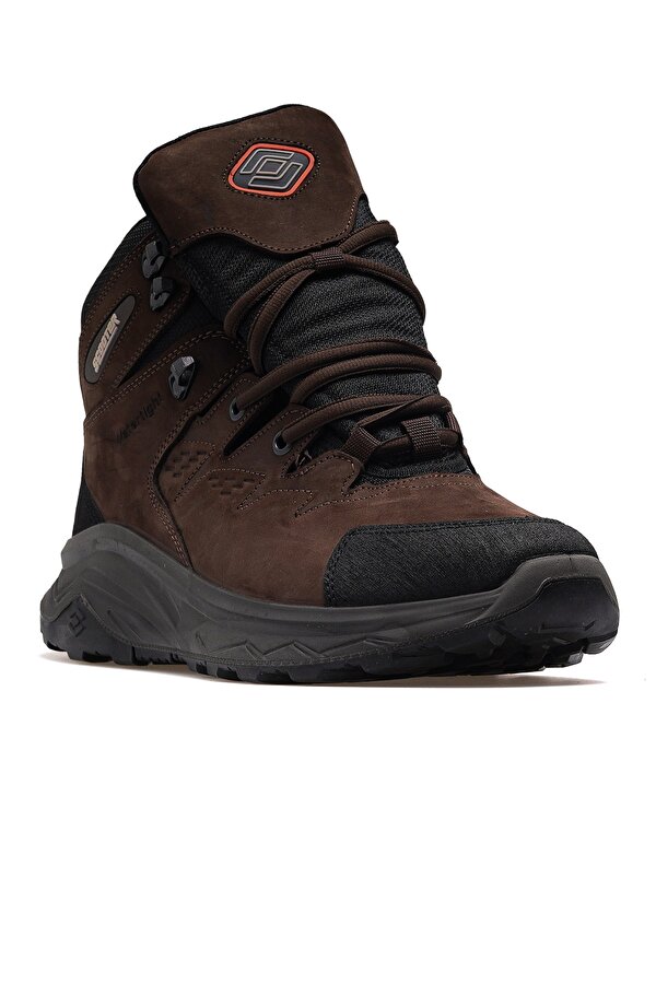 Erkek Hakiki Deri Waterproff Outdoor Bot 25k M2041nka Kahve Nubuk