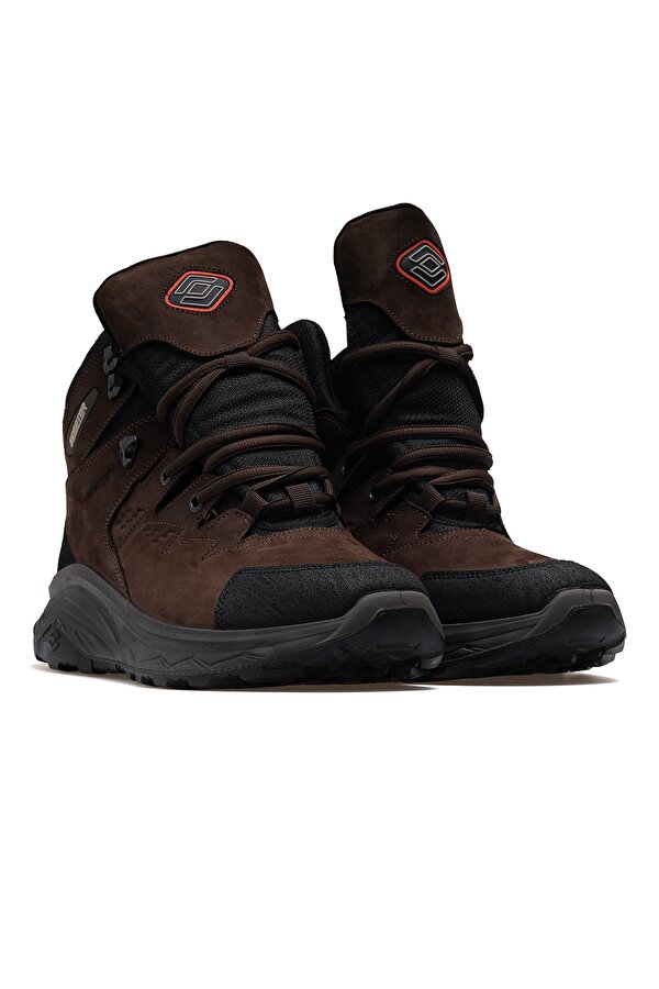 Erkek Hakiki Deri Waterproff Outdoor Bot 25k M2041nka Kahve Nubuk