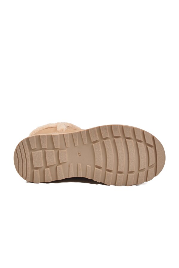 Bej İçi Polarlı Kaymaz Kız Çocuk Bot Lina F