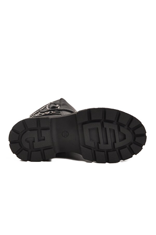 Siyah İçi Polarlı Kaymaz Kız Çocuk Bot Dante F