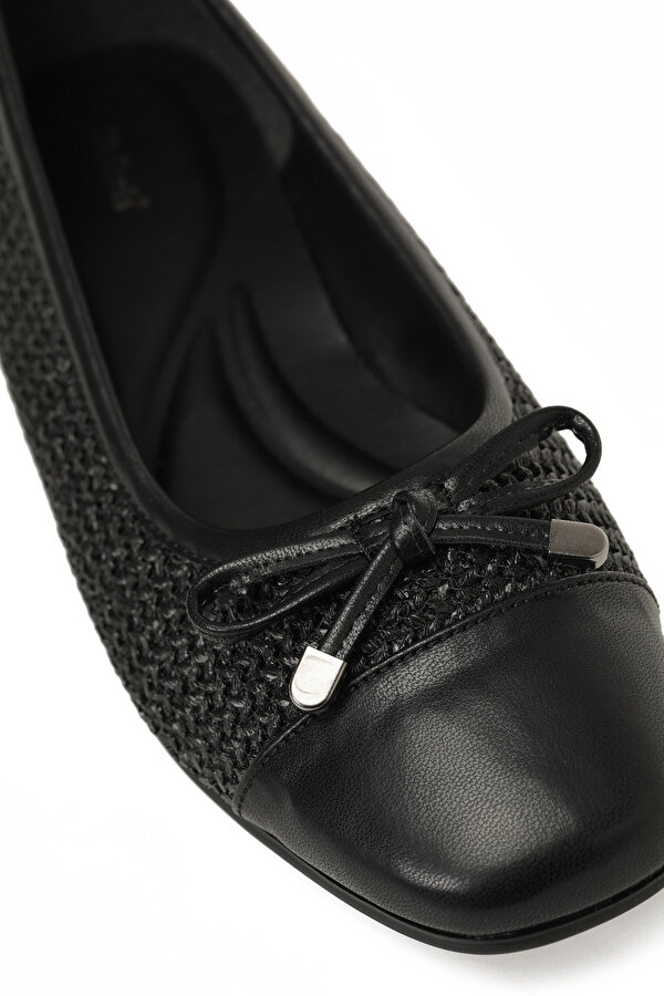 327001.Z 6FX Siyah Kadın Babet