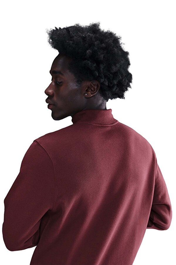 M NK CLUB BB HZ TOP Bordo Erkek Sweatshirt