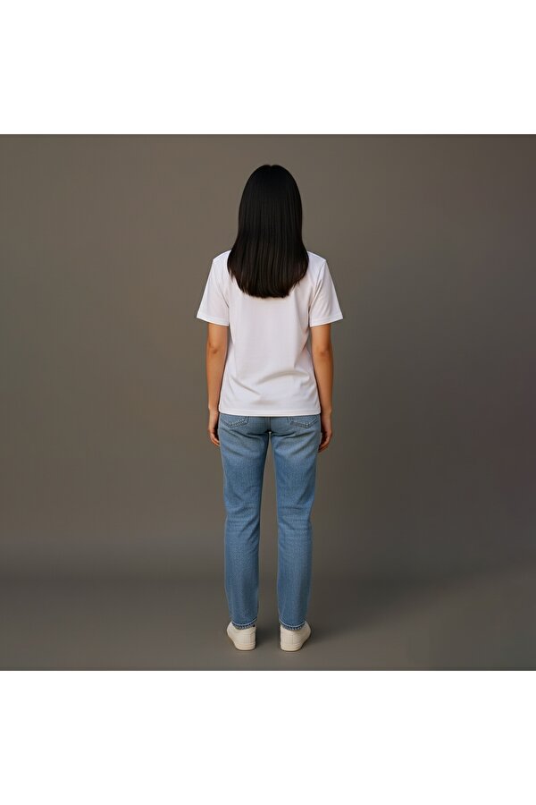 Jullianna Kadın Beyaz Tişört