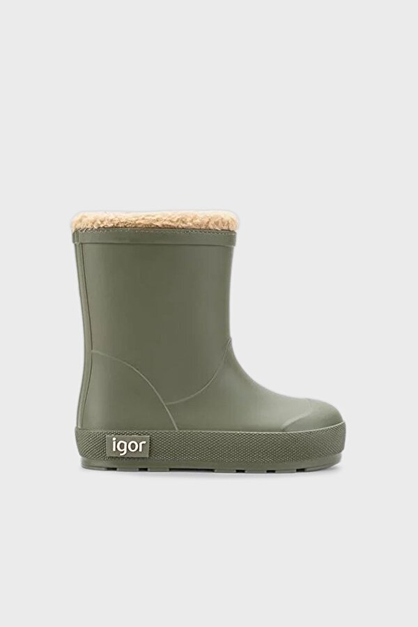 Unisex Çocuk Yağmur Çizmesi W10306 KAKİ