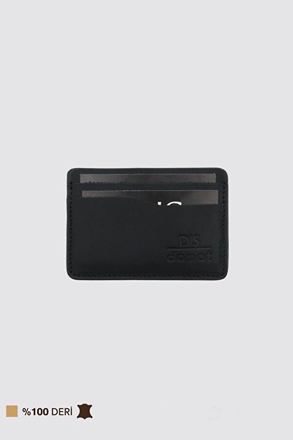 Ds Damat Siyah Deri Cüzdan