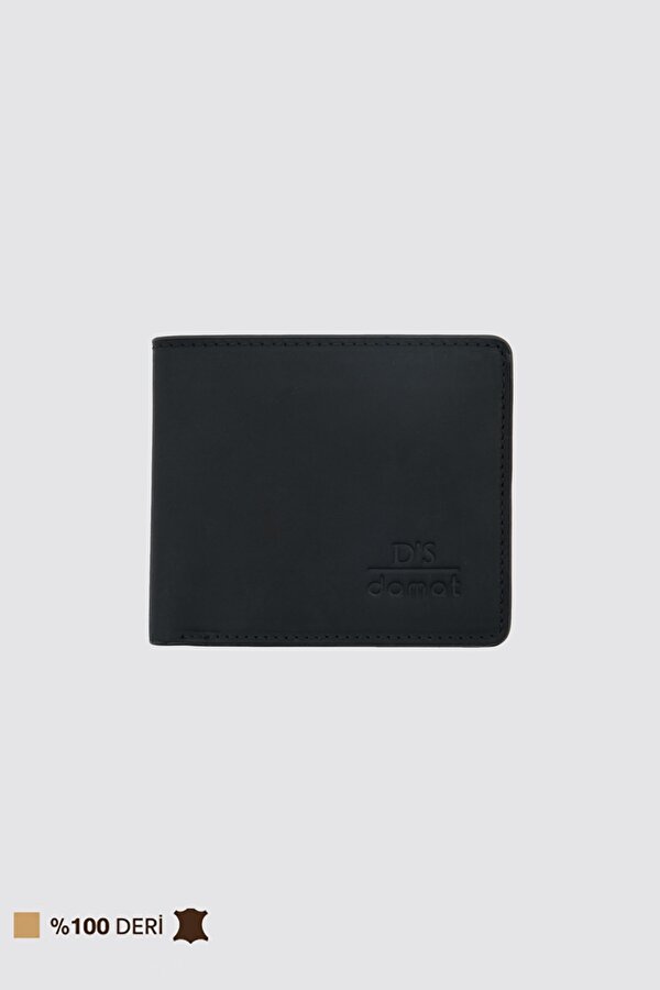 Ds Damat Siyah Kutulu Hakiki Crazy Deri Cüzdan
