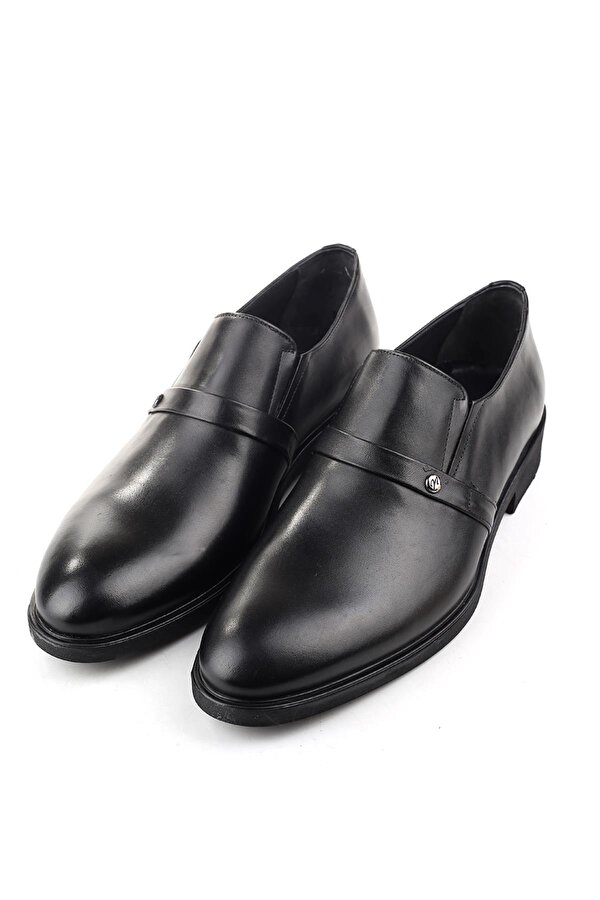 030 Hakiki Deri Bağcıksız Klasik Erkek Ayakkabı