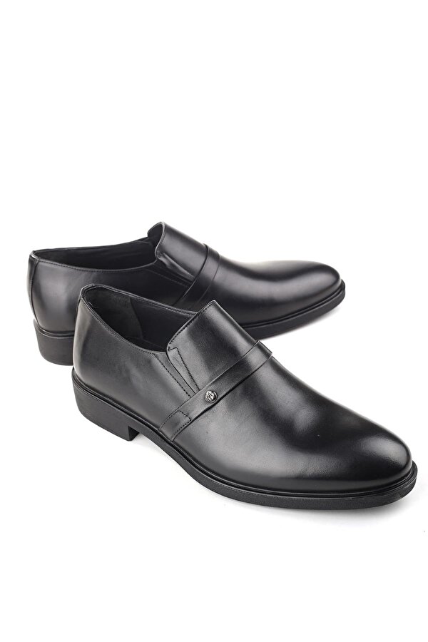 030 Hakiki Deri Bağcıksız Klasik Erkek Ayakkabı