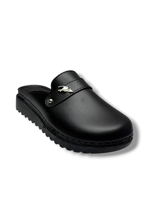 3100-26 Deri Ultra Soft Anatomik Sabo Kadın Terlik