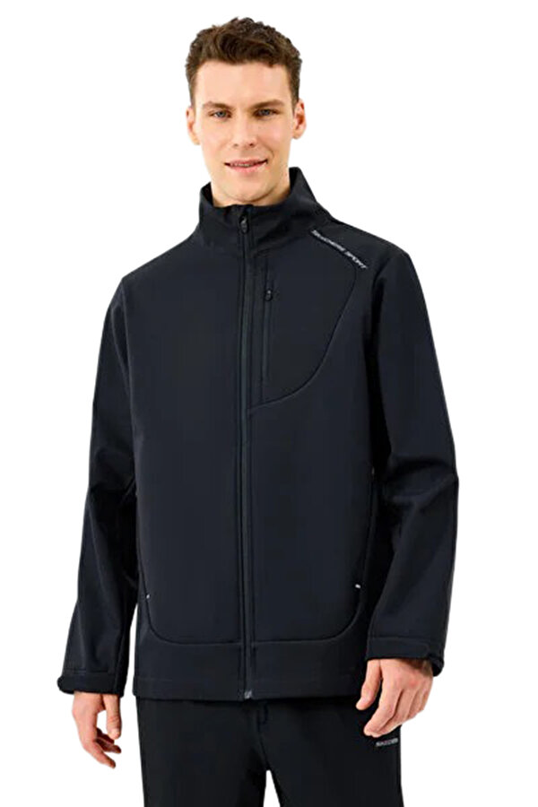 M SOFTSHELL BASIC Jacket Siyah Erkek Ceket