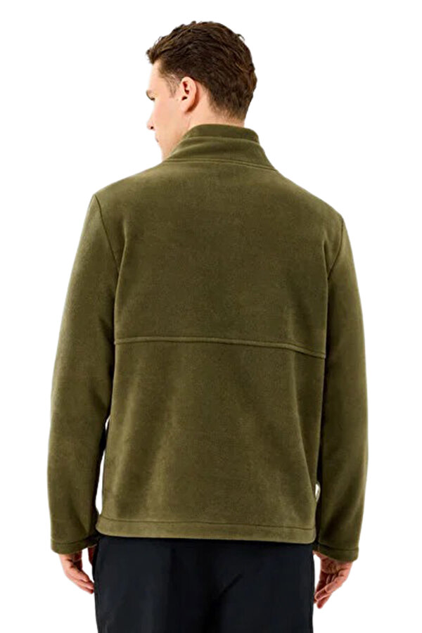 M POLAR Jacket Haki Erkek Polar Sweatshirt