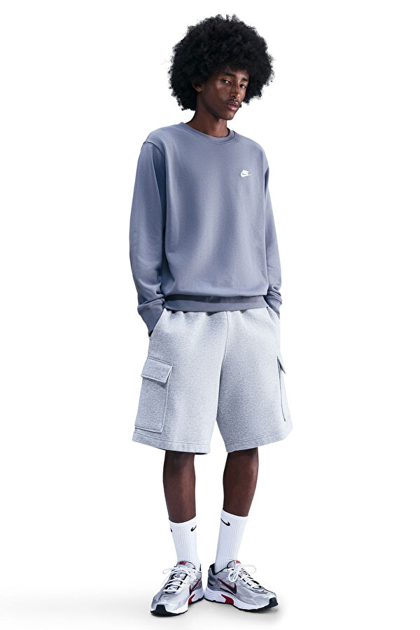 M NK CLUB FT CREW İndigo Erkek Sweatshirt