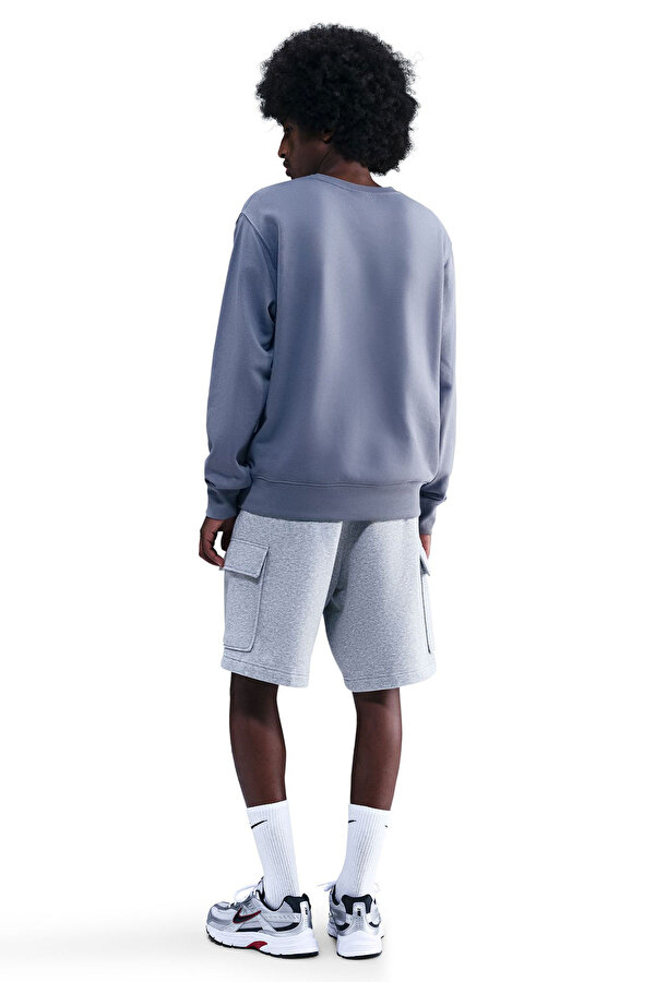 M NK CLUB FT CREW İndigo Erkek Sweatshirt