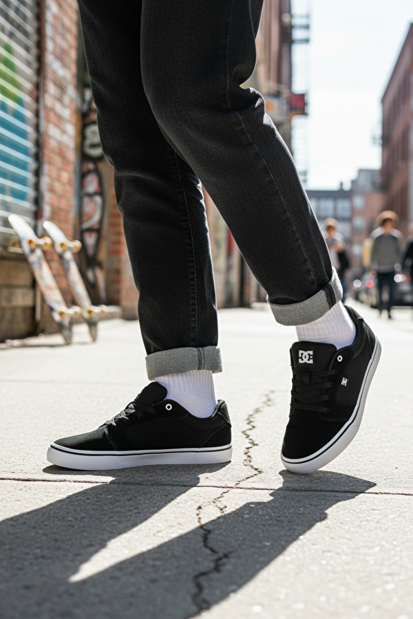 ANVIL Siyah Erkek Sneaker