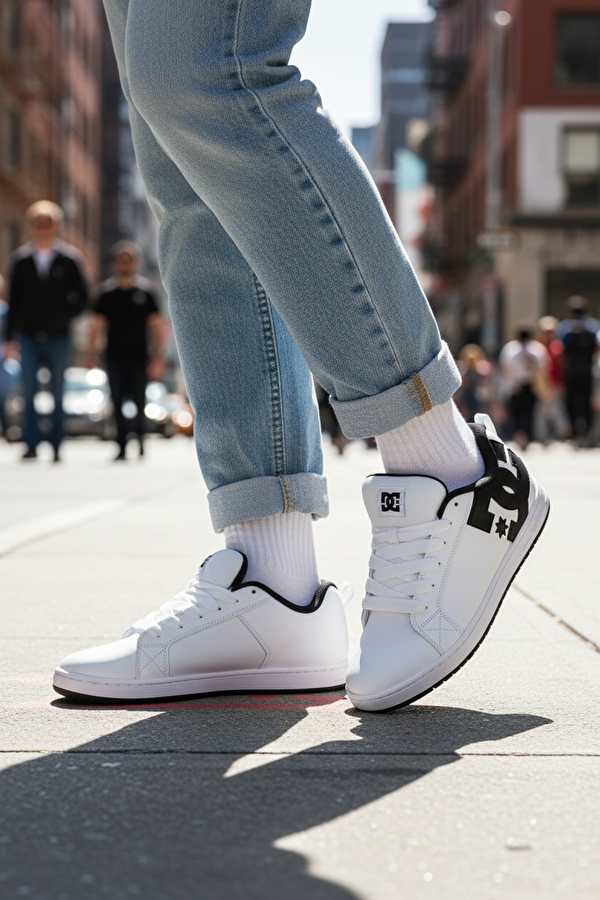 COURT GRAFFIK Beyaz Erkek Sneaker