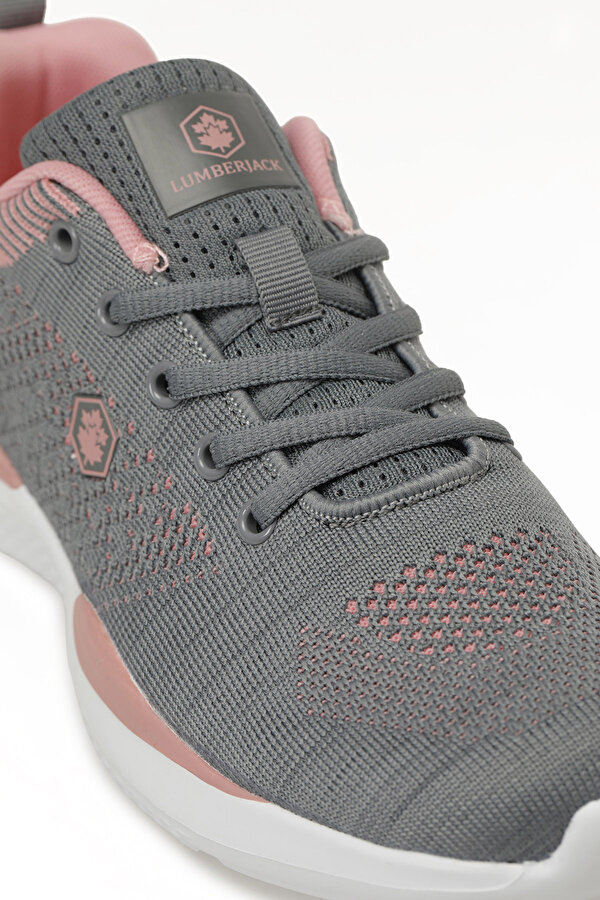 WOLKY 6FX Gri Kadın Comfort Ayakkabı