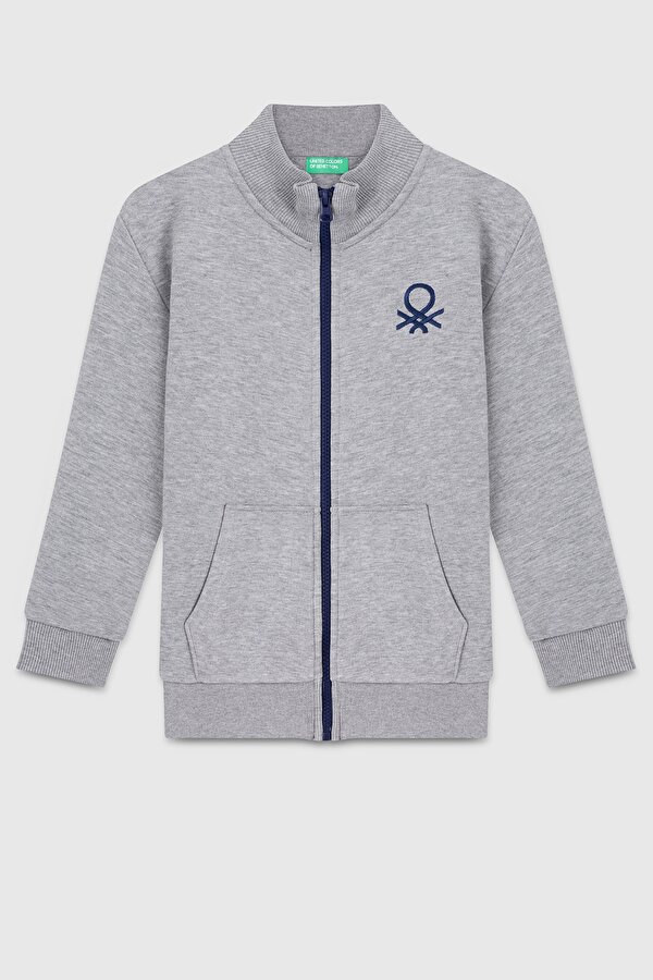 Erkek Çocuk Sweat BNTB23351 GRİ MELANJ
