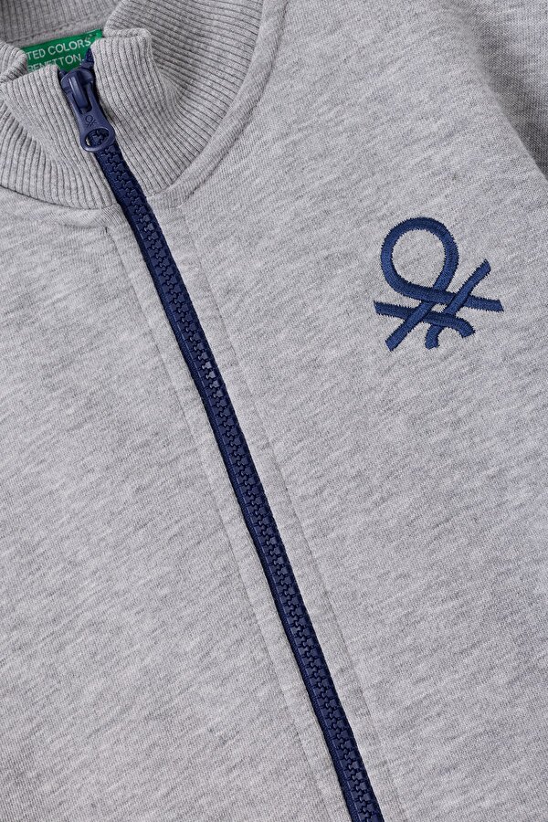 Erkek Çocuk Sweat BNTB23351 GRİ MELANJ