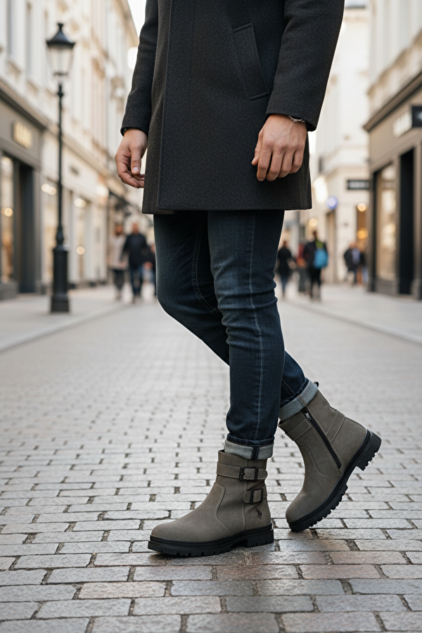 TAWNY 4PR Vizon Erkek Biker Bot