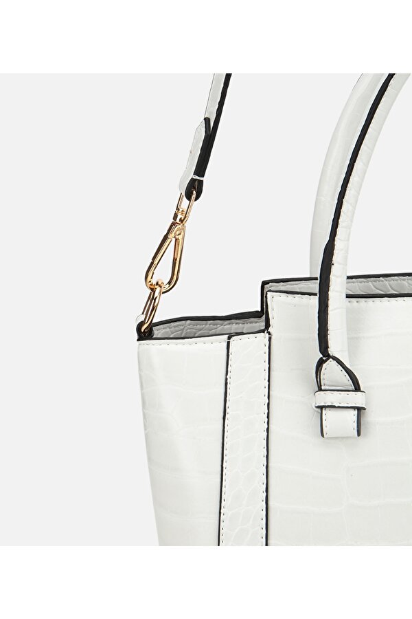 Kadın Beyaz Omuz Çantası
