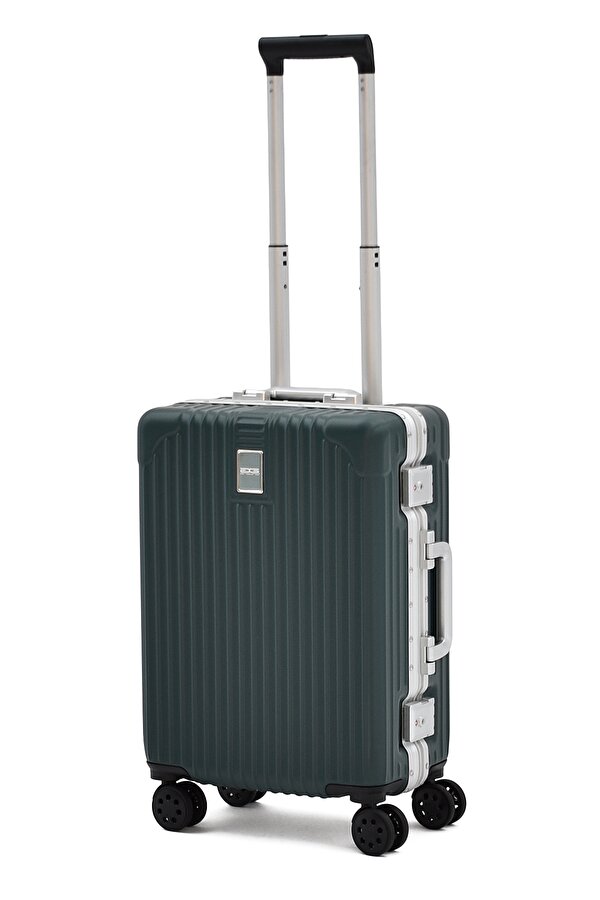 Alüminyum Alaşımlı Kabin Boy Valiz – TSA Kilitli, Ultra Dayanıklı Sert Kabuk, Sessiz Tekerlek