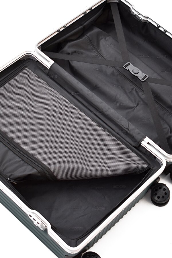 Alüminyum Alaşımlı Büyük Boy Valiz – TSA Kilitli, Ultra Dayanıklı Sert Kabuk, 360° Sessiz Tekerlek