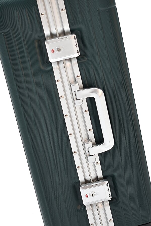 Alüminyum Alaşımlı Büyük Boy Valiz – TSA Kilitli, Ultra Dayanıklı Sert Kabuk, 360° Sessiz Tekerlek