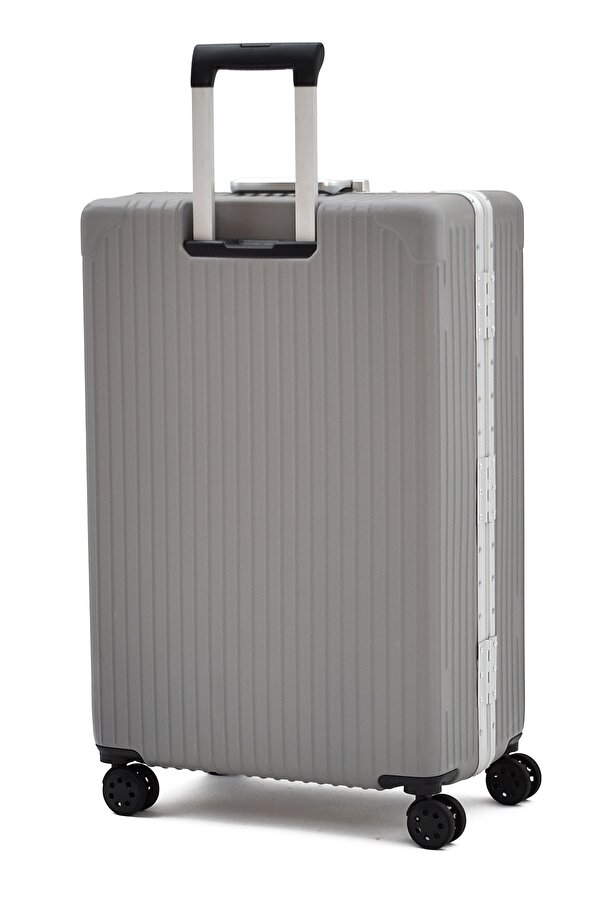 Alüminyum Alaşımlı Büyük Boy Valiz – TSA Kilitli, Ultra Dayanıklı Sert Kabuk, 360° Sessiz Tekerlek
