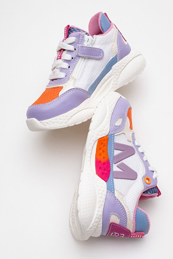 Kız Çocuk Lila Günlük Spor Ayakkabı