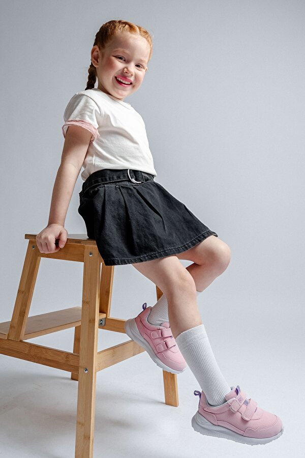 Kız Çocuk Pudra Günlük Spor Ayakkabı