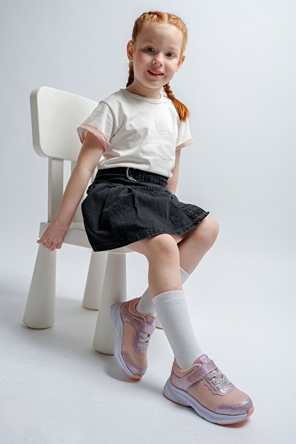 Kız Çocuk Pembe Günlük Spor Ayakkabı