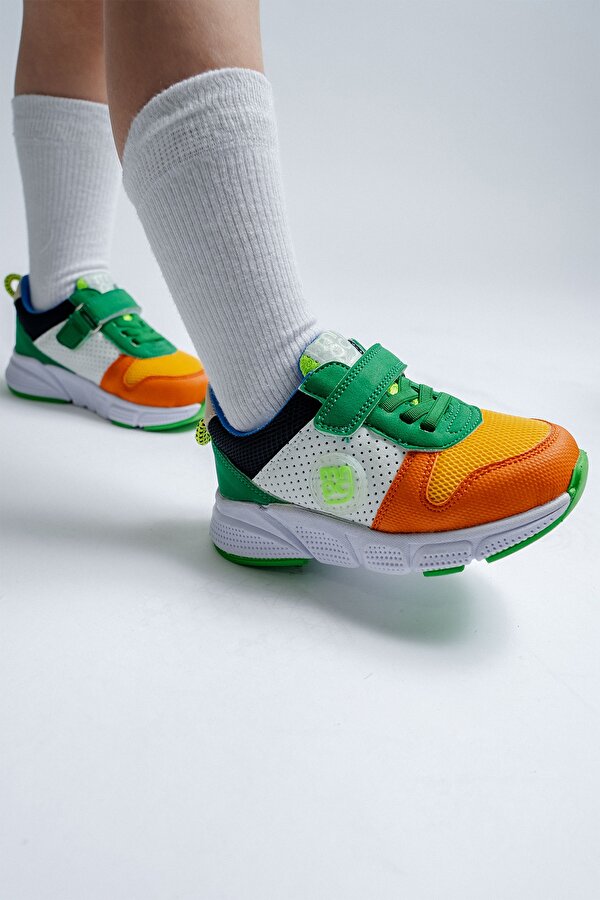 Erkek Çocuk Turuncu Günlük Spor Ayakkabı