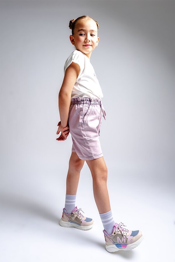 Kız Çocuk Bej Günlük Spor Ayakkabı