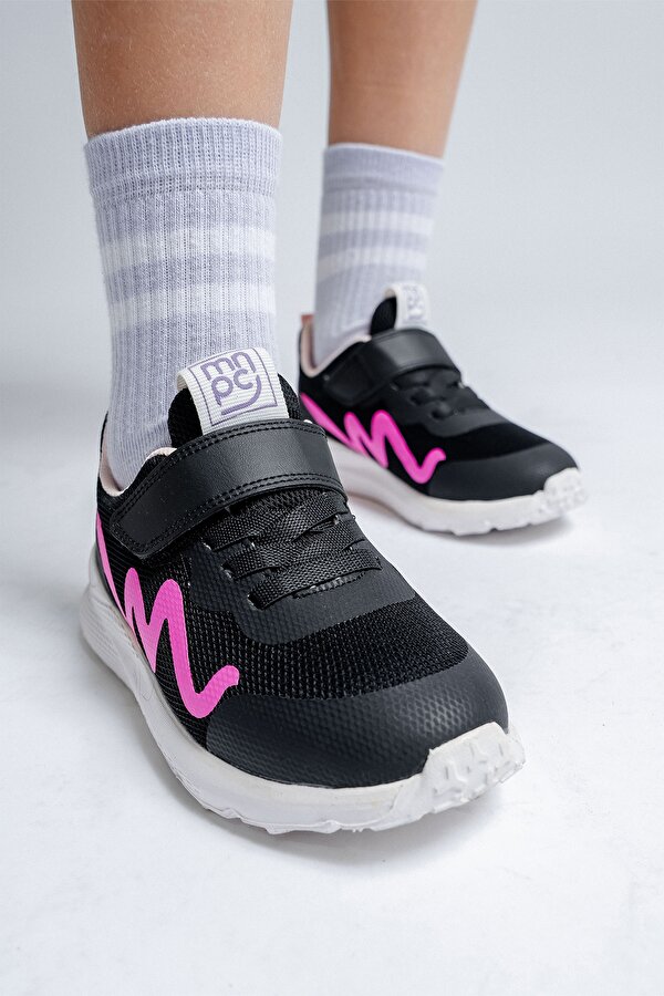 Kız Çocuk Siyah Spor Ayakkabı