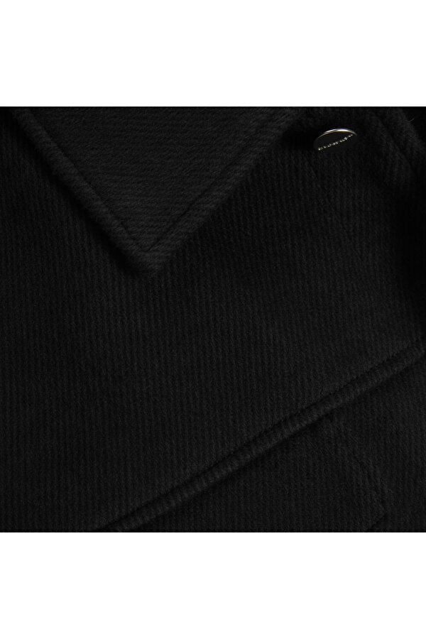 Jack&Jones Ridgewood Melange Overshirt Erkek Siyah Ceket