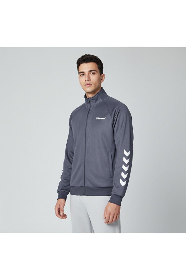 Falconzo Erkek Mavi Dik Yaka Ceket