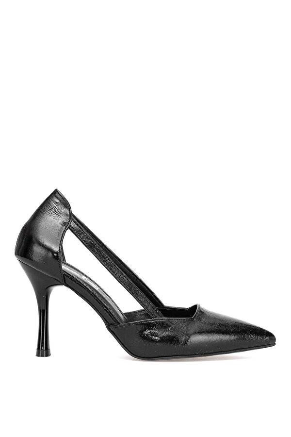 Elit 25KMST1302C Kadın Klasik Topuklu ayakkabı Siyah