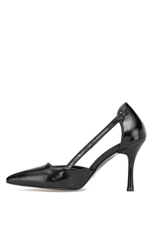 Elit 25KMST1302C Kadın Klasik Topuklu ayakkabı Siyah