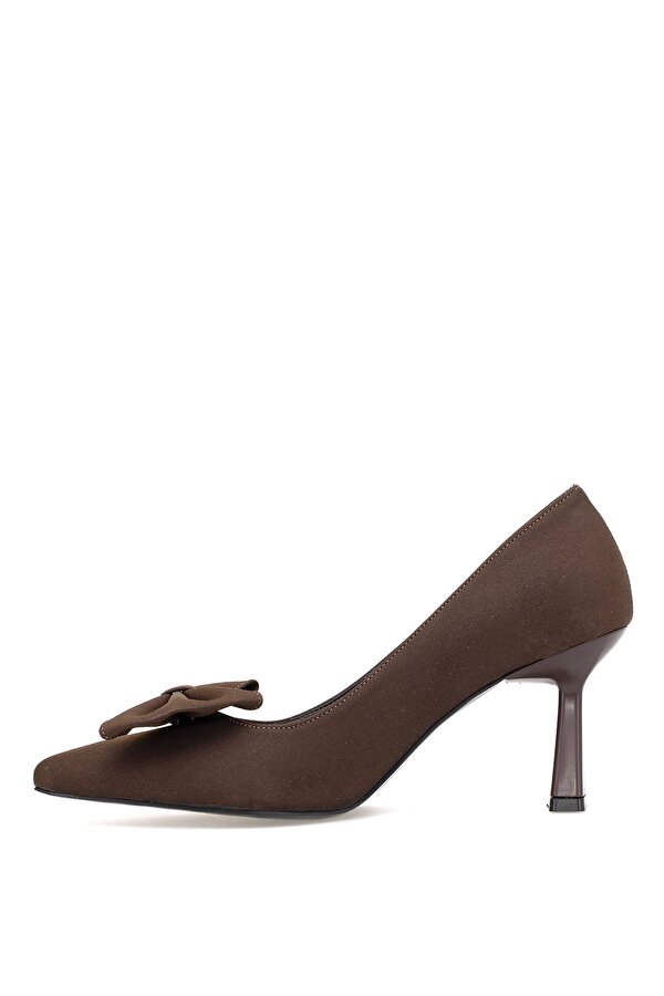 Elit 25KMST1185Z Kadın Klasik Topuklu ayakkabı Kahverengi