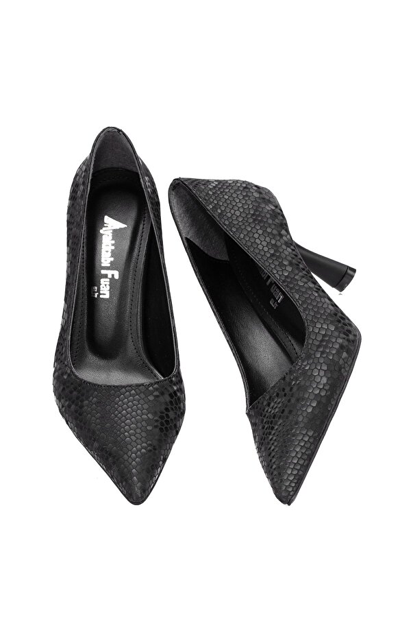 Elit 25KMST1184Y Kadın Klasik Topuklu ayakkabı Siyah