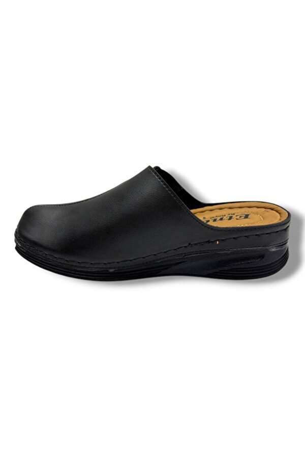 Poli 725-26 Cilt Deri Anatomik Sabo Kadın Terlik