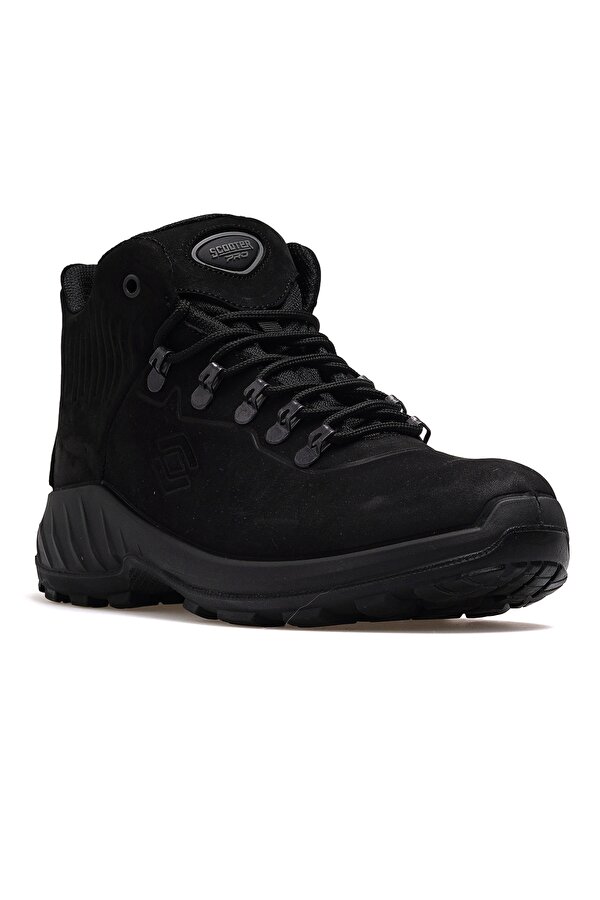 Erkek Deri Waterproff Oudoor Günlük Bot 24k M4100ns Siyah Nubuk