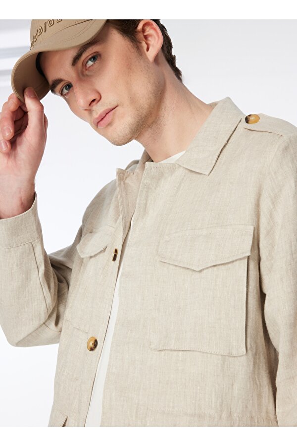 Bej Erkek Basic Mont F4SM-MNT 0375