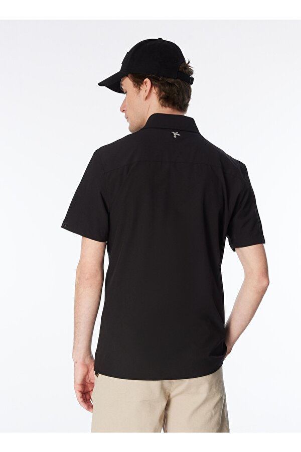 Siyah Erkek Basic Gömlek F4SM-GML 0754