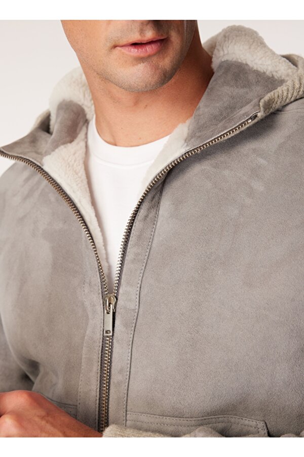 Gri Erkek Mont F4WM-MNT 2725