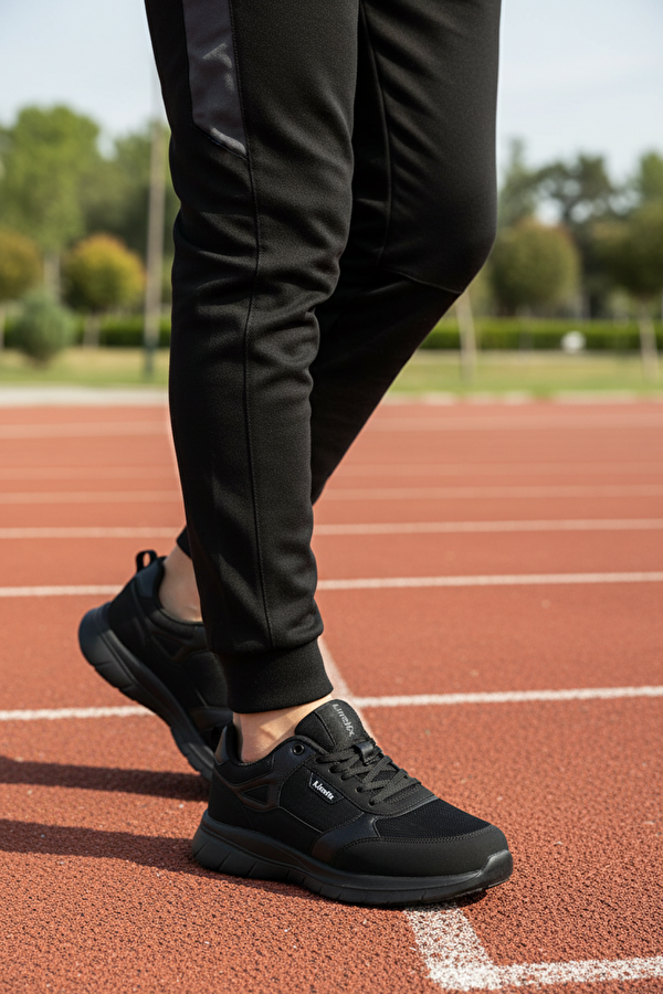 PERGAMON 5FX Siyah Erkek Spor Ayakkabı