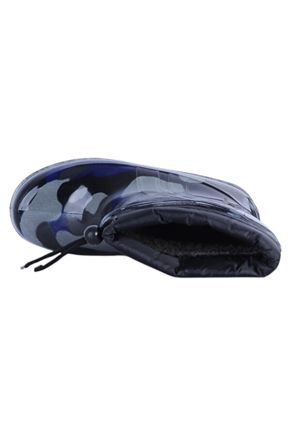 Skuaıter Syh-Mavi Paraşüt Termal Kürklü Erkek Çocuk Çizme Bot