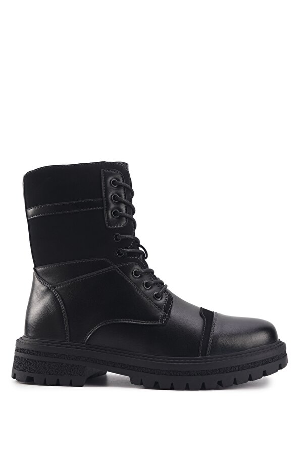 INT1123K078-KRK 3PR Siyah Erkek Günlük Ayakkabı