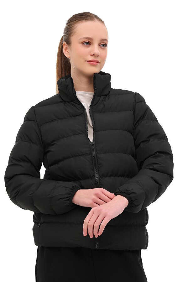 WL 1BLANCO KIMEKA 5PR BLACK Woman Coat